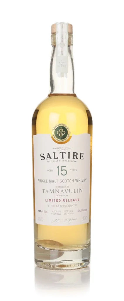 Tamnavulin 15 Year Old 2009 Cask #1975 Saltire Rare Malt Whisky | 700ML at CaskCartel.com