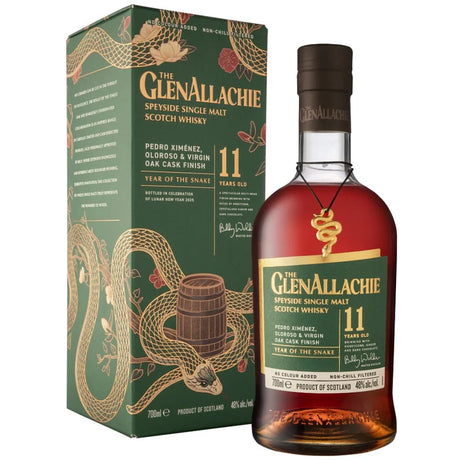 Glenallachie The Year Of The Snake 2025 Edition 11 Year Old Single Malt Scotch Whisky | 700ML at CaskCartel.com