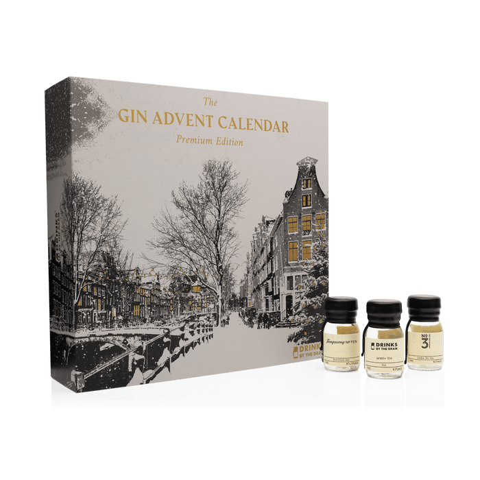 The Gin Advent Calendar 2023 | Premium Edition [White Christmas] | By DRINKS BY THE DRAM