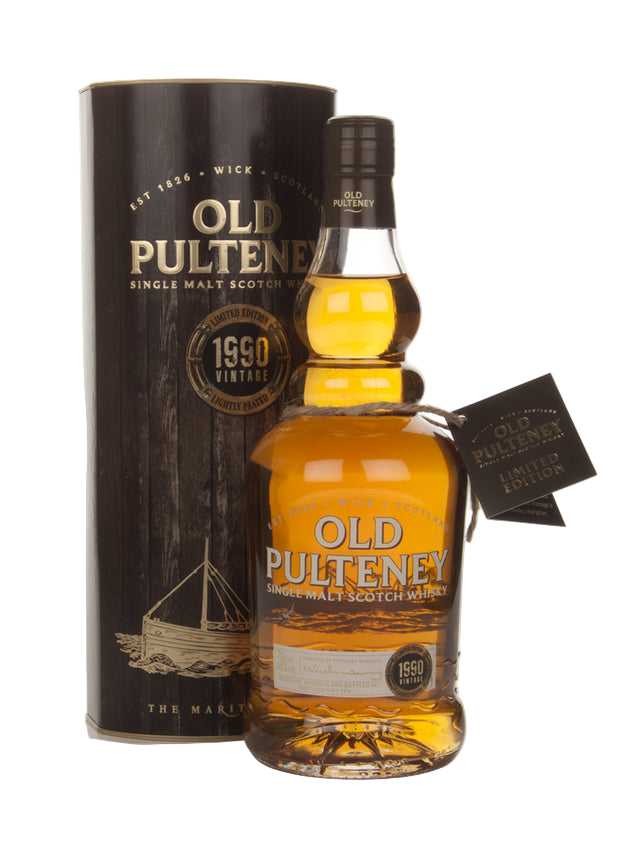 Old Pulteney 1990 Vintage Limited Edition Single Malt Scotch Whisky | 700ML at CaskCartel.com
