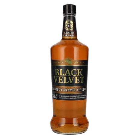 Black Velvet Toasted Caramel Liqueur | 1L at CaskCartel.com