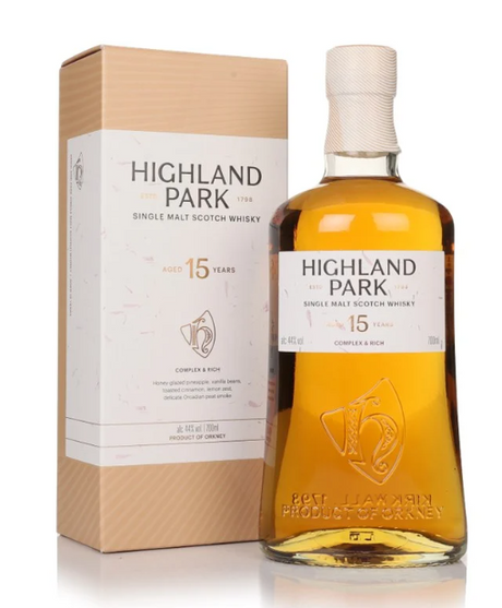 Highland Park 15 Year Old Single Malt Scotch Whisky | 700ML at CaskCartel.com