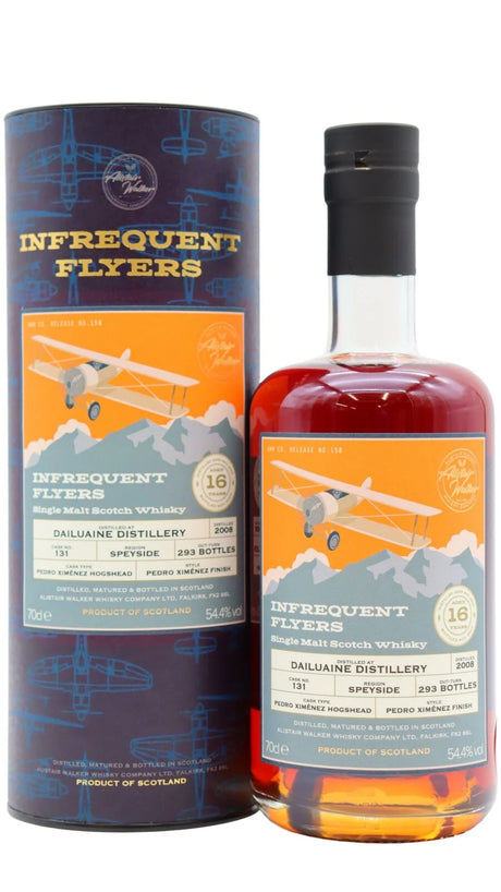 Dailuaine Infrequent Flyers 16 Year Old 2008 Vintage - Single Cask #131 Single Malt Scotch Whisky | 700ML at CaskCartel.com