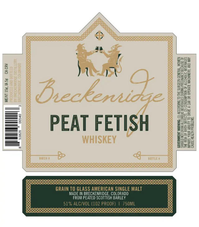 Breckenridge Peat Fetish American Single Malt Whiskey at CaskCartel.com