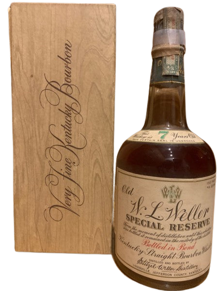 Stitzel Weller Old W.L. Weller Special Reserve 7 Year Old Bonded 4/5 Quart 1945-1952 Bourbon at CaskCartel.com