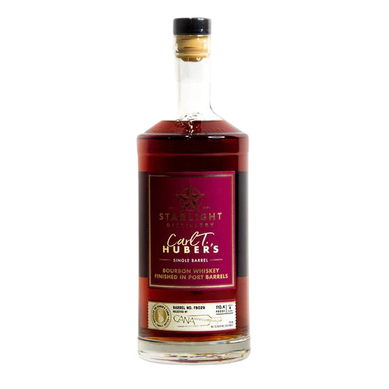 Starlight Distillery CANA Wine Company Single Barrel finished in Port Barrels Cherry Bomb Bourbon Whiskey at CaskCartel.com