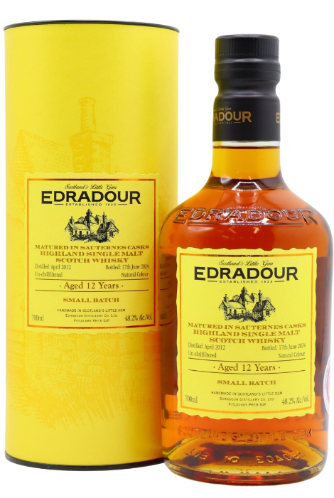 Edradour 12 Year Old Sauternes Cask Small Batch 2012 Single Malt Scotch Whisky | 700ML at CaskCartel.com