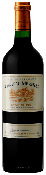 2001 | Chateau Merville | Saint-Estephe at CaskCartel.com
