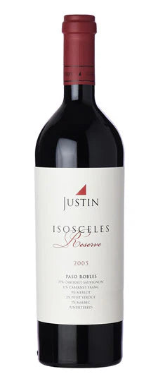 2005 | Justin Vineyards & Winery | Isosceles Reserve at CaskCartel.com