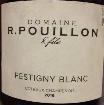 2016 | R. Pouillon & Fils | Coteaux Champenois Festigny Blanc at CaskCarte.com