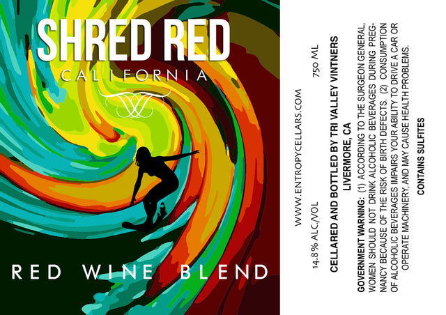 2017 | Entropy Cellars | Shred Red at CaskCartel.com