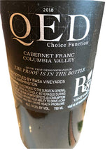 2018 | Rasa Vineyards | QED Choice Function at CaskCartel.com