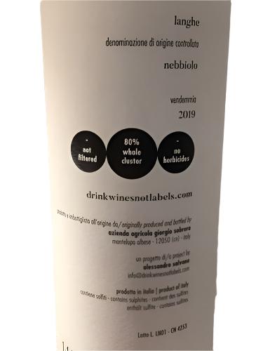 2019 | Drink Wines Not Labels | Langhe Nebbiolo at CaskCartel.com