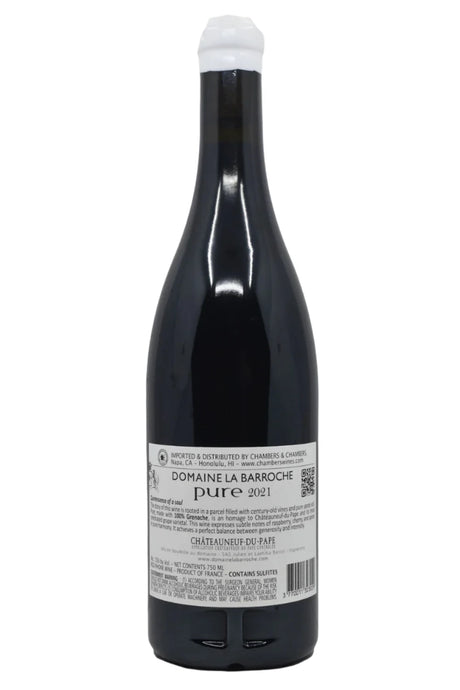 2021 | Domaine la Barroche | Chateauneuf-du-Pape Pure at CaskCartel.com