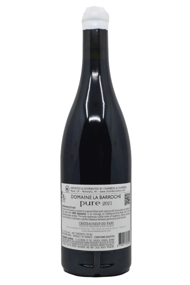2021 | Domaine la Barroche | Chateauneuf-du-Pape Pure at CaskCartel.com