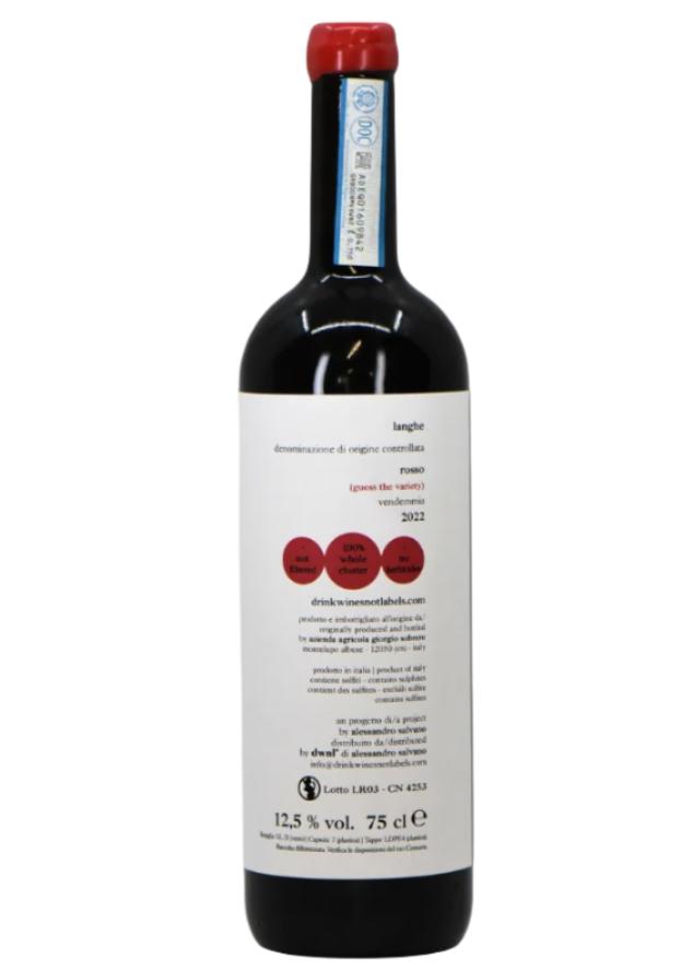 2022 | Drink Wines Not Labels | Bebe Vino No Etiquetas Langhe Rosso at CaskCartel.com