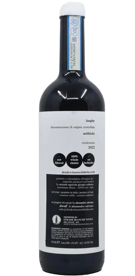 2022 | Drink Wines Not Labels | Langhe Nebbiolo at CaskCartel.com