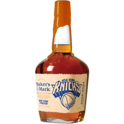 Maker's Mark ニューヨーク・ニックス限定エディション（1㍑ボトル） BUY] 2025 Maker's Mark New York Knicks Kentucky Straight Bourbon
