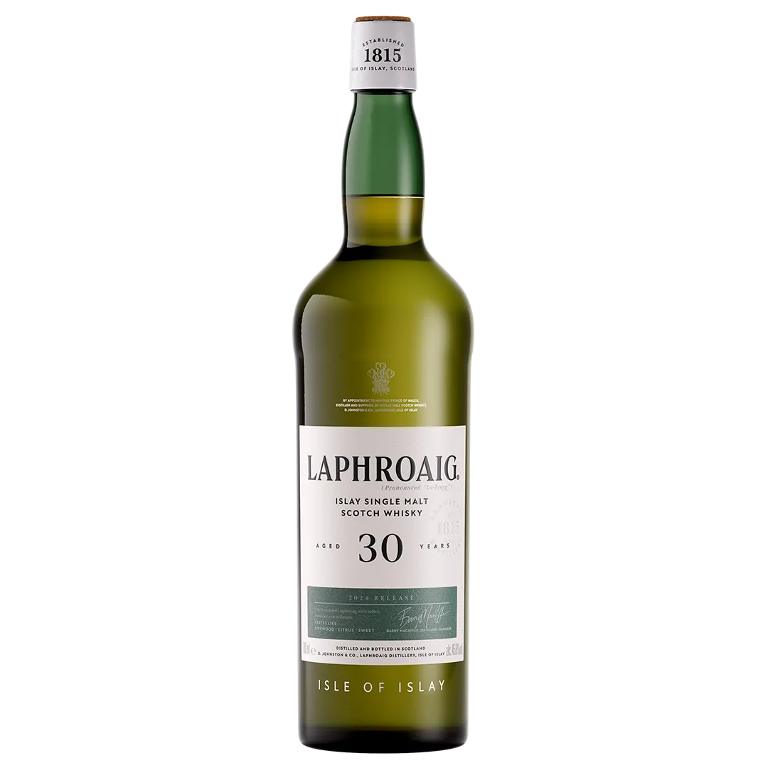 BUY] 2024 Laphroaig 30 Year Old Islay Single Malt Scotch Whiskey 
