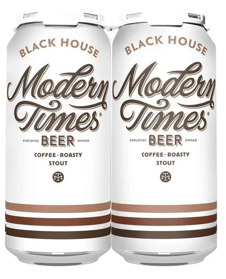 Modern Times Black House Coffee Roasty Stout Beer | (4)*473ML at CaskCartel.com
