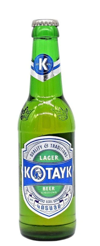 Kotayk Armenian Lager Beer | (6)*330ML at CaskCartel.com