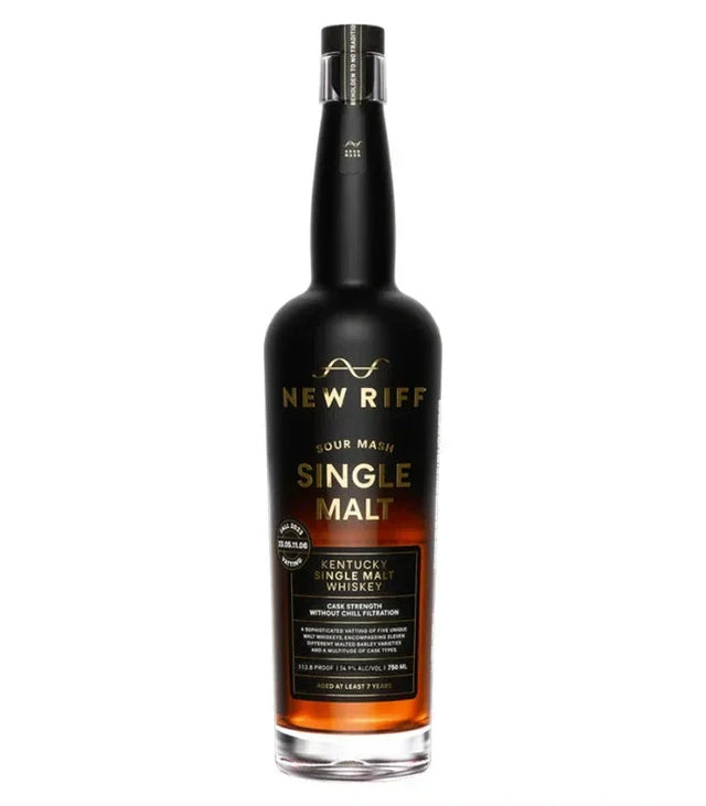 New Riff Cask Strength Sour Mash Kentucky Single Malt Whiskey at CaskCartel.com