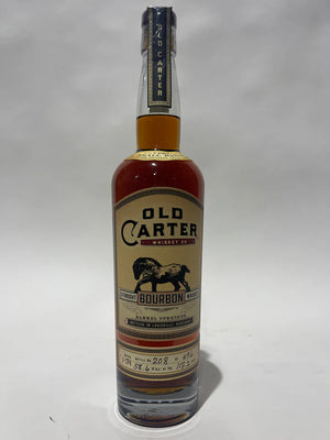Old Carter Very Small Batch 1-TN Barrel strength Straight Bourbon 117.2 Proof Bottle 208 of 696 at CaskCartel.com