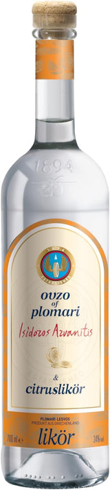 Ouzo of Plomari Citrus Liqueur | 700ML at CaskCartel.com