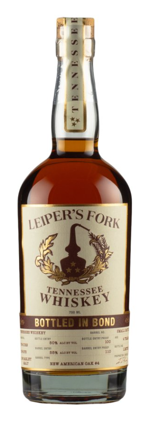 Leiper's Fork Tennessee Bottled in Bond Bourbon Whisky | 700ML