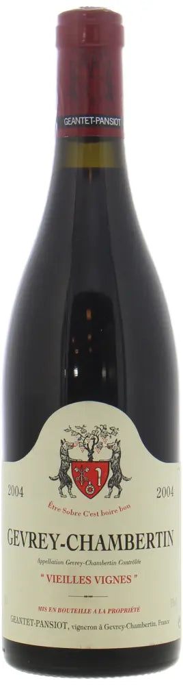 2004 | Geantet-Pansiot | Gevrey-Chambertin Vieilles Vignes at CaskCartel.com