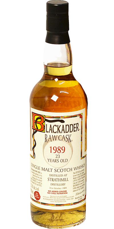 Strathmill 23 Year Old Blackadder Raw Cask Single Malt Scotch Whisky