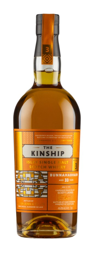 Bunnahabhain 33 Year Old The Kinship Hunter Laing Single Malt Scotch Whisky | 700ML at CaskCartel.com