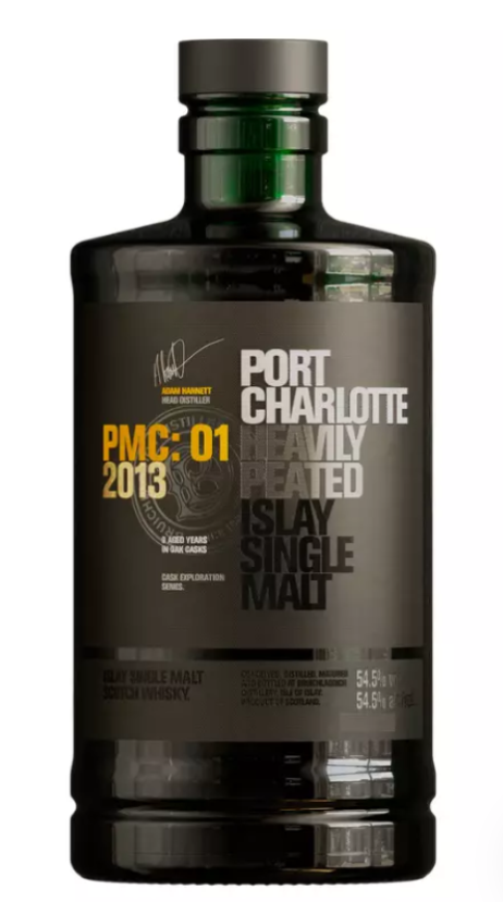 Bruichladdich Port Charlotte PMC: 01 2013 Heavily Peated Single Malt Scotch Whisky at CaskCartel.com