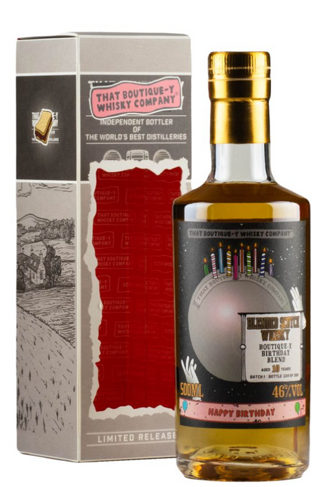 Birthday Blend 10 Year Old Batch #1 That Boutique-y Whisky Company Blended Scotch Whisky | 500ML at CaskCartel.com