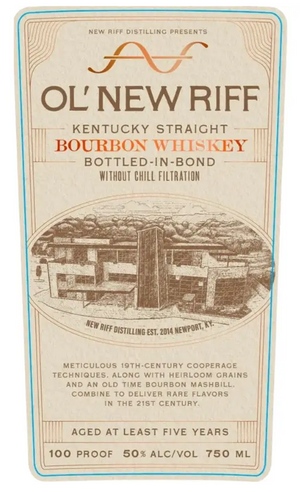 Ol'New Riff Bottled In Bond Straight Bourbon Whisky at CaskCartel.com