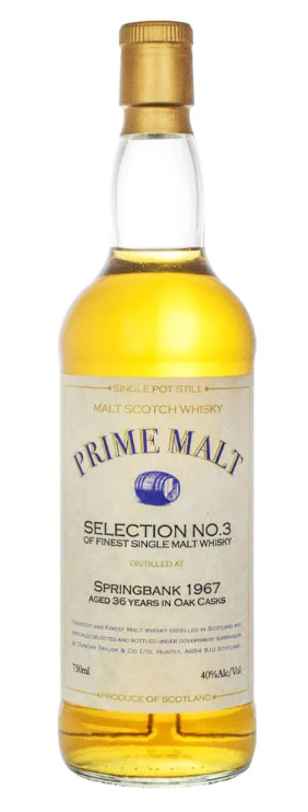 Springbank 36 Year Old 1967 Prime Malt Selection #3 Single Malt Scotch Whisky at CaskCartel.com