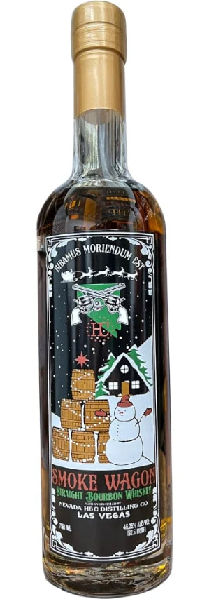 Smoke Wagon Christmas 2024 Limited Edition Straight Bourbon Whiskey at CaskCartel.com