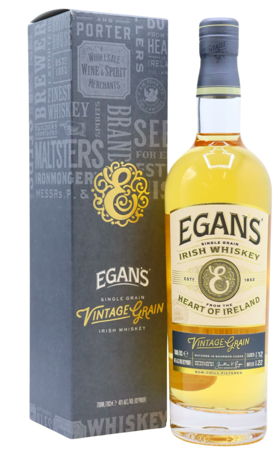 Egan's Vintage 10 Year Old 2012 Vintage Grain Irish Whiskey | 700ML at CaskCartel.com