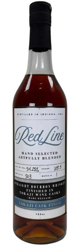 Red Line Tokaji Cask Finish Straight Bourbon Whiskey at CaskCartel.com