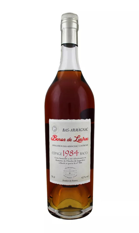 Baron de Lustrac Vintage 1984 Armagnac | 700ML at CaskCartel.com