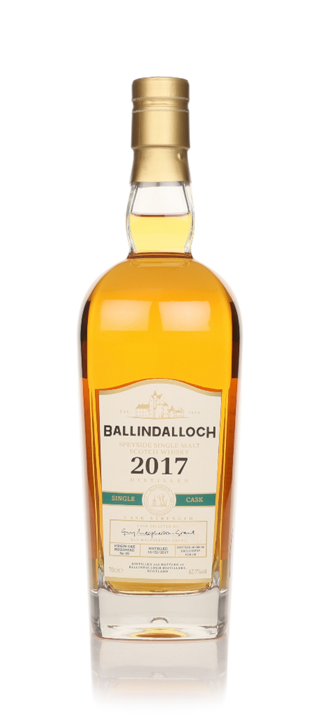 Ballindalloch 2017 Refill Virgin Oak Hogshead Single Cask Number 69 Single Malt Scotch Whisky | 700ML at CaskCartel.com