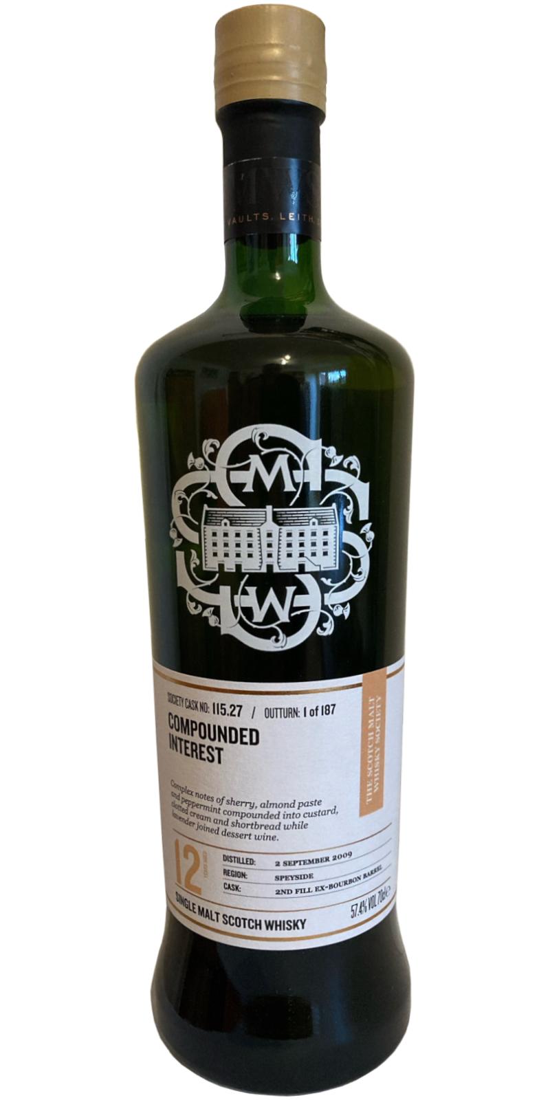 anCnoc 2009 SMWS 115.27 Compounded Interest Single Malt Scotch Whisky | 700ML at CaskCartel.com