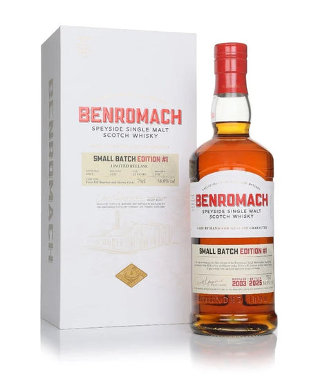 Benromach 2003 (Bottled 2025) Small Batch Edition #1 Single Malt Scotch Whisky | 700ML at CaskCartel.com