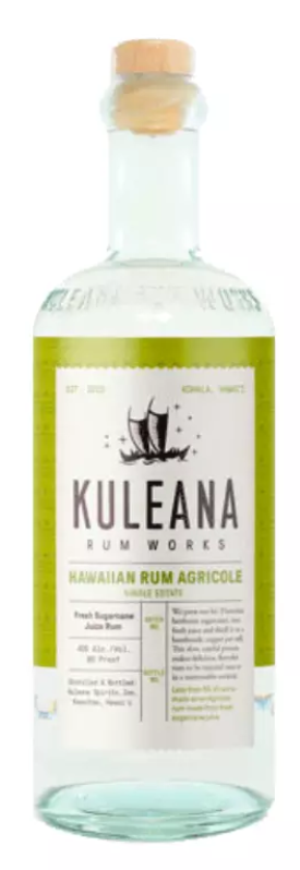 Kuleana Rum Works Hawaiian Agricole Rum