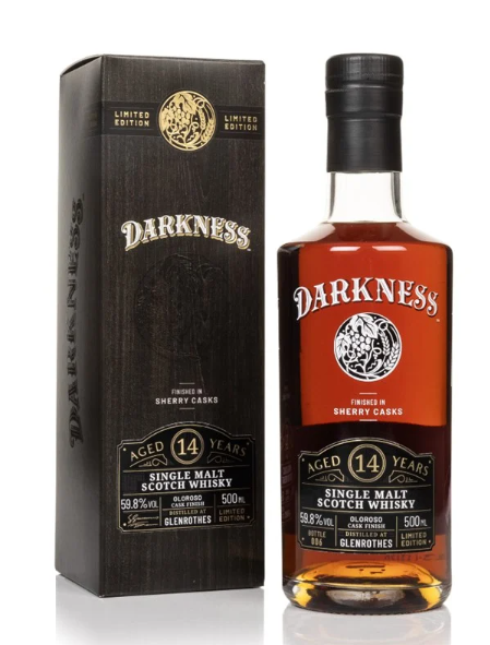 Glenrothes 14 Year Old Oloroso Cask Finish Darkness Single Malt Scotch Whisky | 500ML at CaskCartel.com