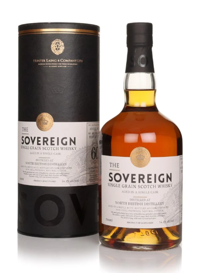North British 60 Year Old 1962 Cask #19743 The Sovereign Hunter Laing Single Grain Scotch Whisky | 700ML at CaskCartel.com
