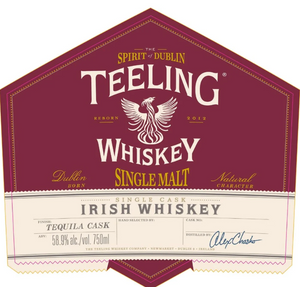 Teeling Single Cask Tequila Cask Single Malt Irish Whisky at CaskCartel.com