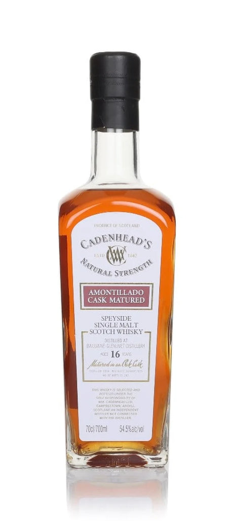 Dailuaine 16 Year Old 2009 - Cadenhead's Natural Strength Single Malt Scotch Whisky | 700ML at CaskCartel.com