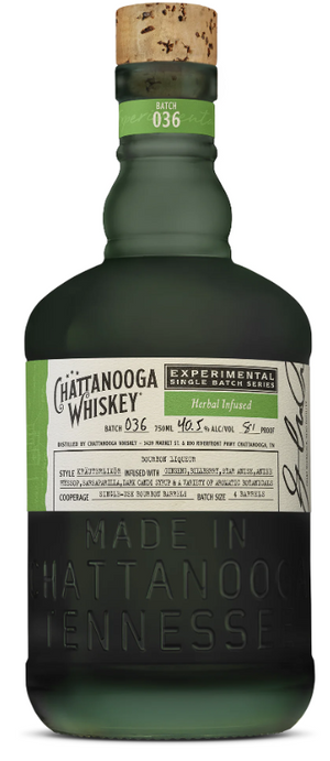 Chattanooga Whiskey | Experimental Batch 36 | Herbal Infused | Bourbon Liqueur | 2024 Release at CaskCartel.com