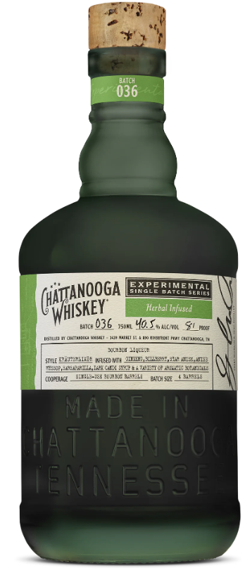 Chattanooga Whiskey | Experimental Batch 36 | Herbal Infused | Bourbon Liqueur | 2024 Release